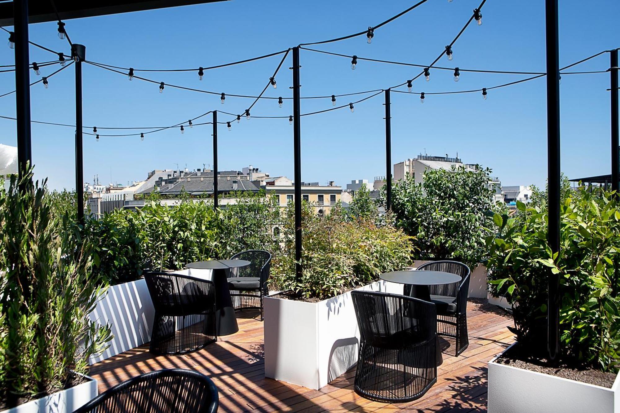 Monument Hotel Barcelona Exterior foto Rooftop terrace